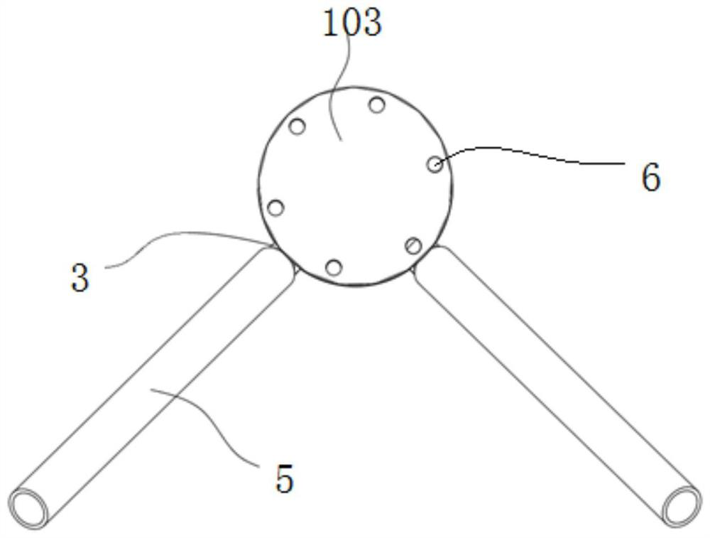 A connector for lattice type wind power tower