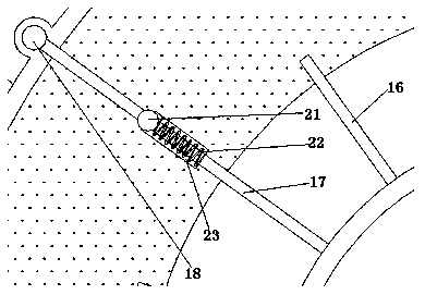 Computer display base adjustment device