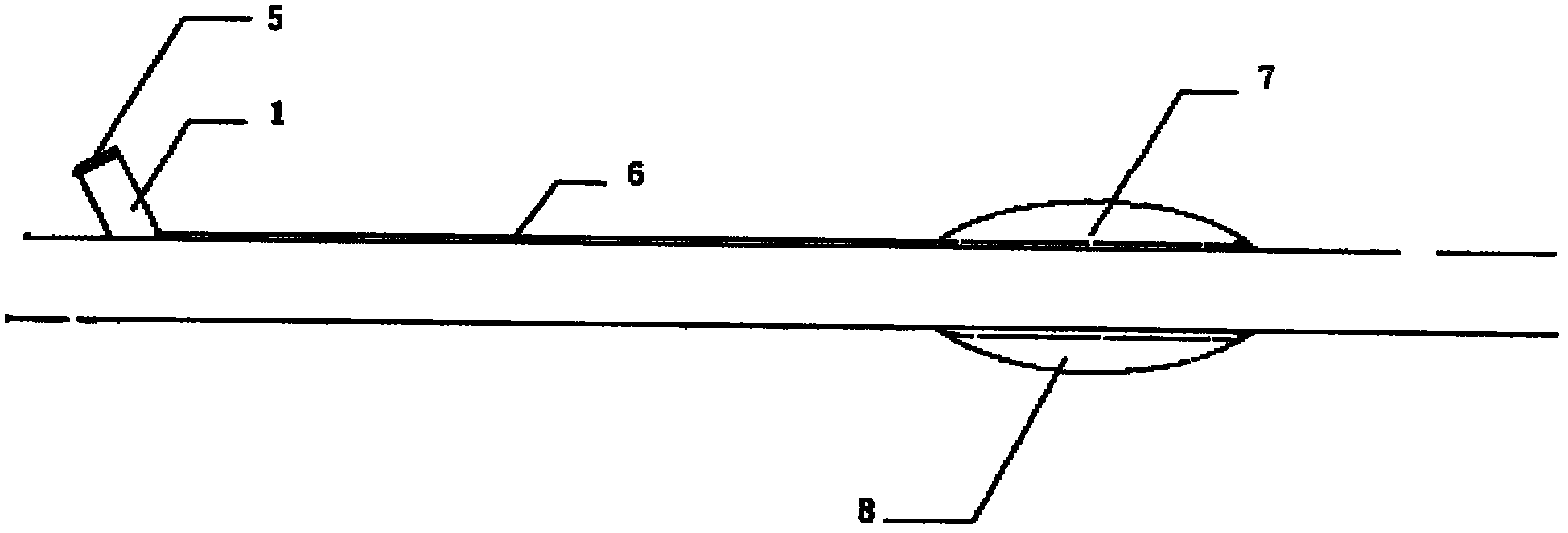 Anorectal postoperative analgesic and hemostatic device