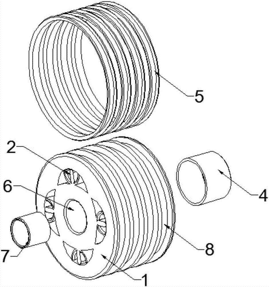 Novel wear-resistant rope sheave