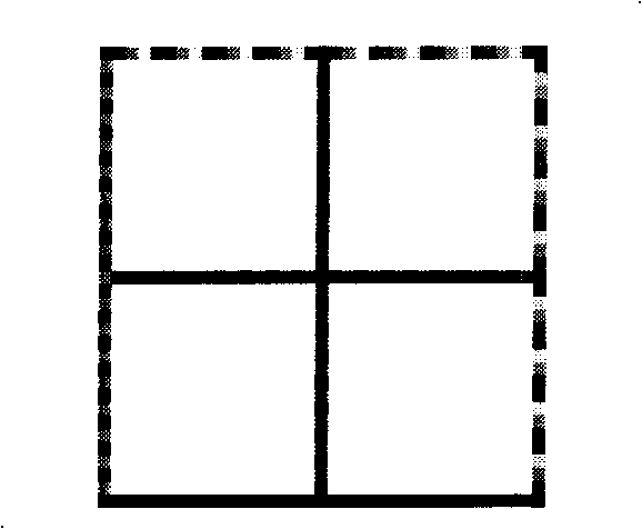 Color two dimension bar code with high compression ratio Chinese character coding capability and its coding and decoding method