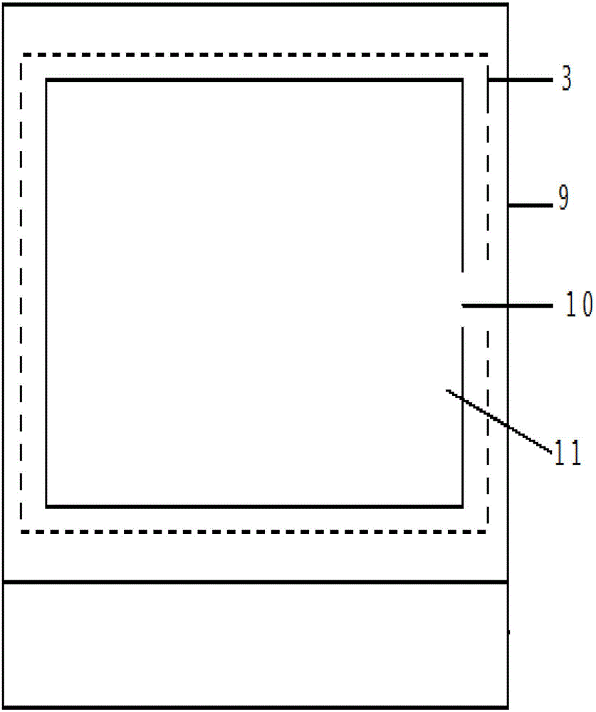 High seal strength flexible liquid crystal box and manufacturing method thereof