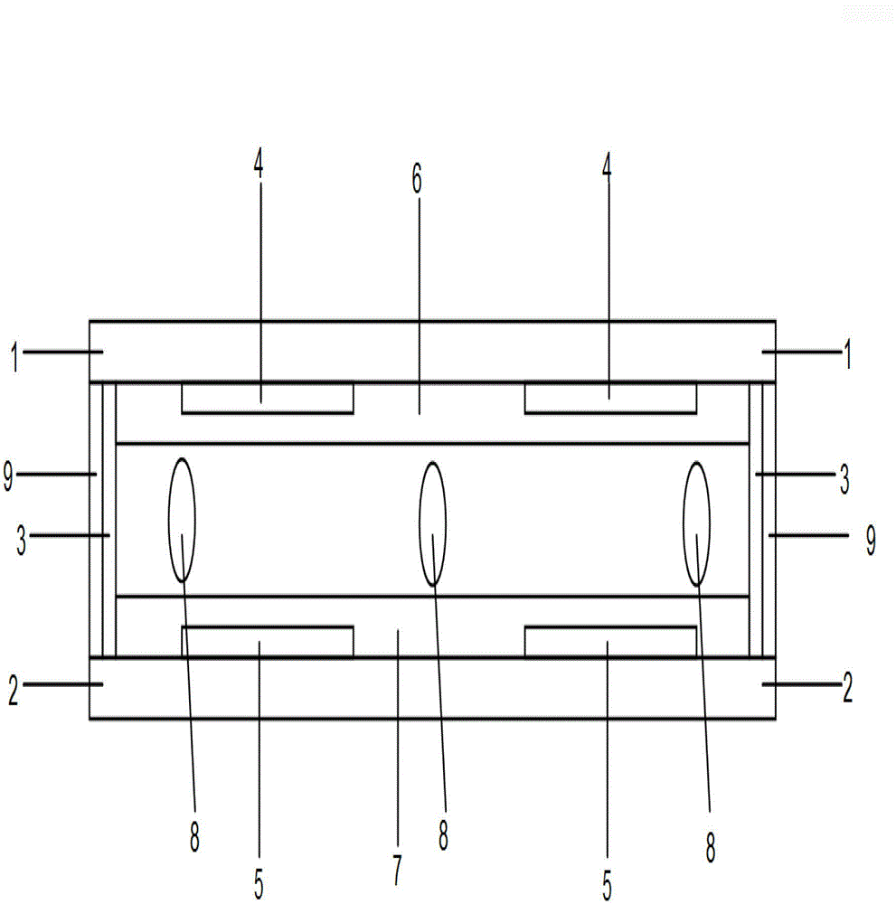 High seal strength flexible liquid crystal box and manufacturing method thereof