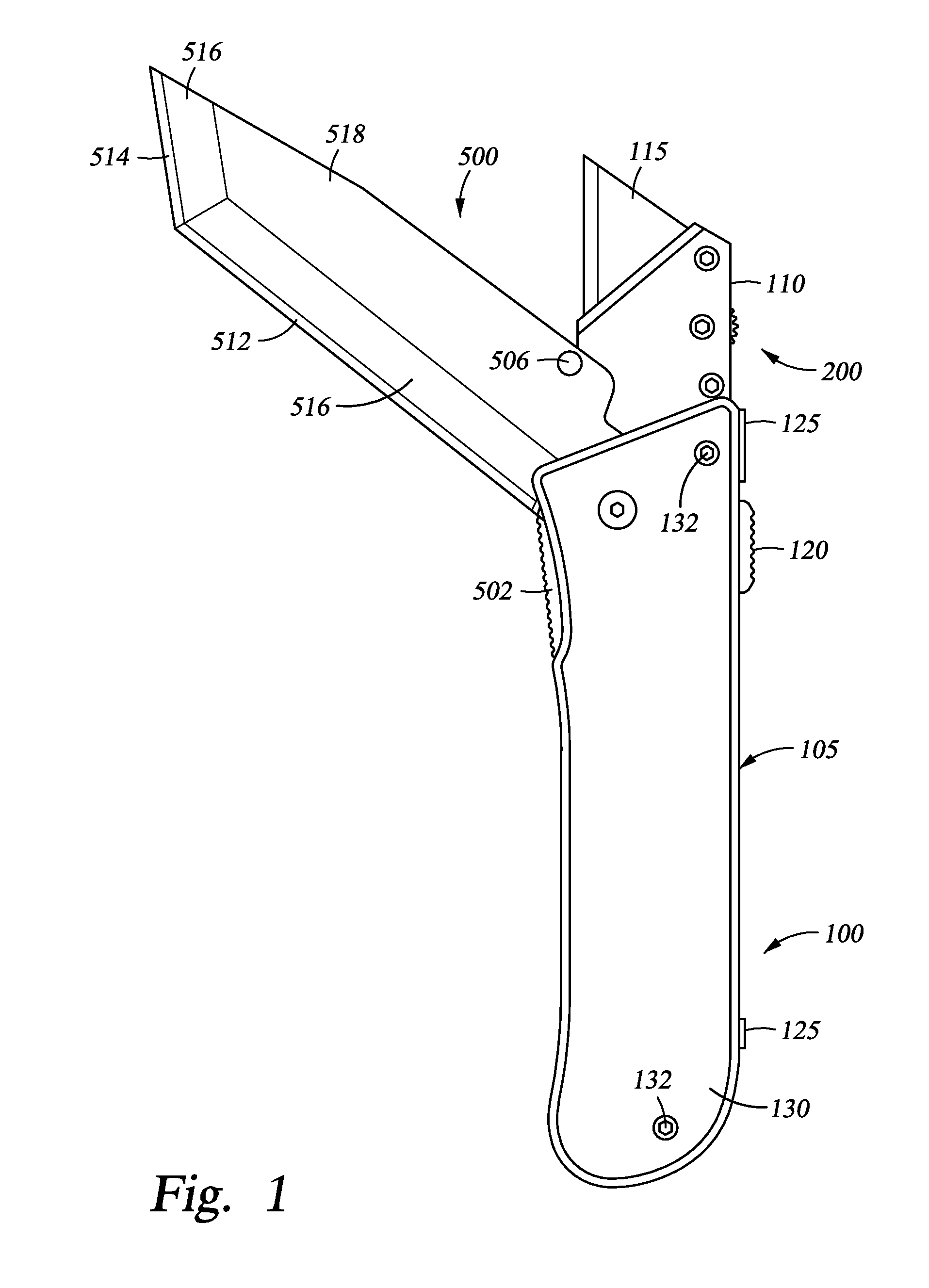 Combination dual blade knife