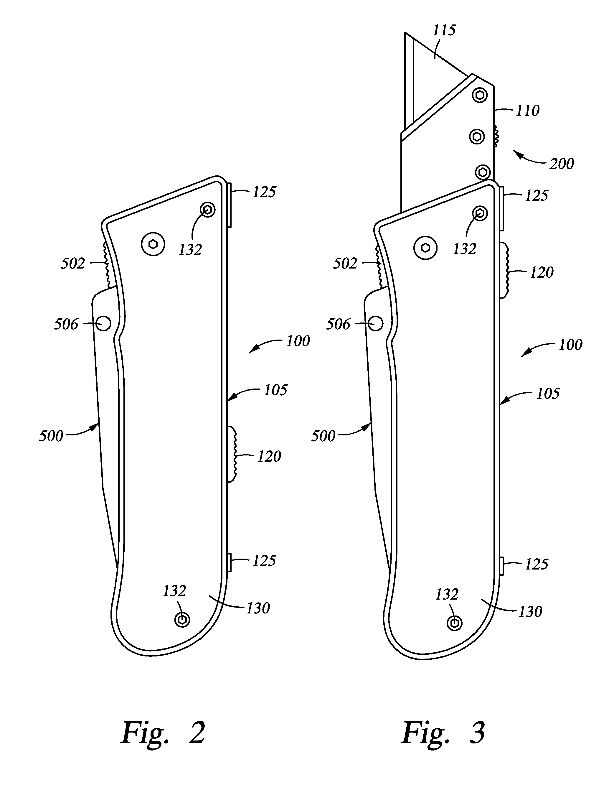 Combination dual blade knife