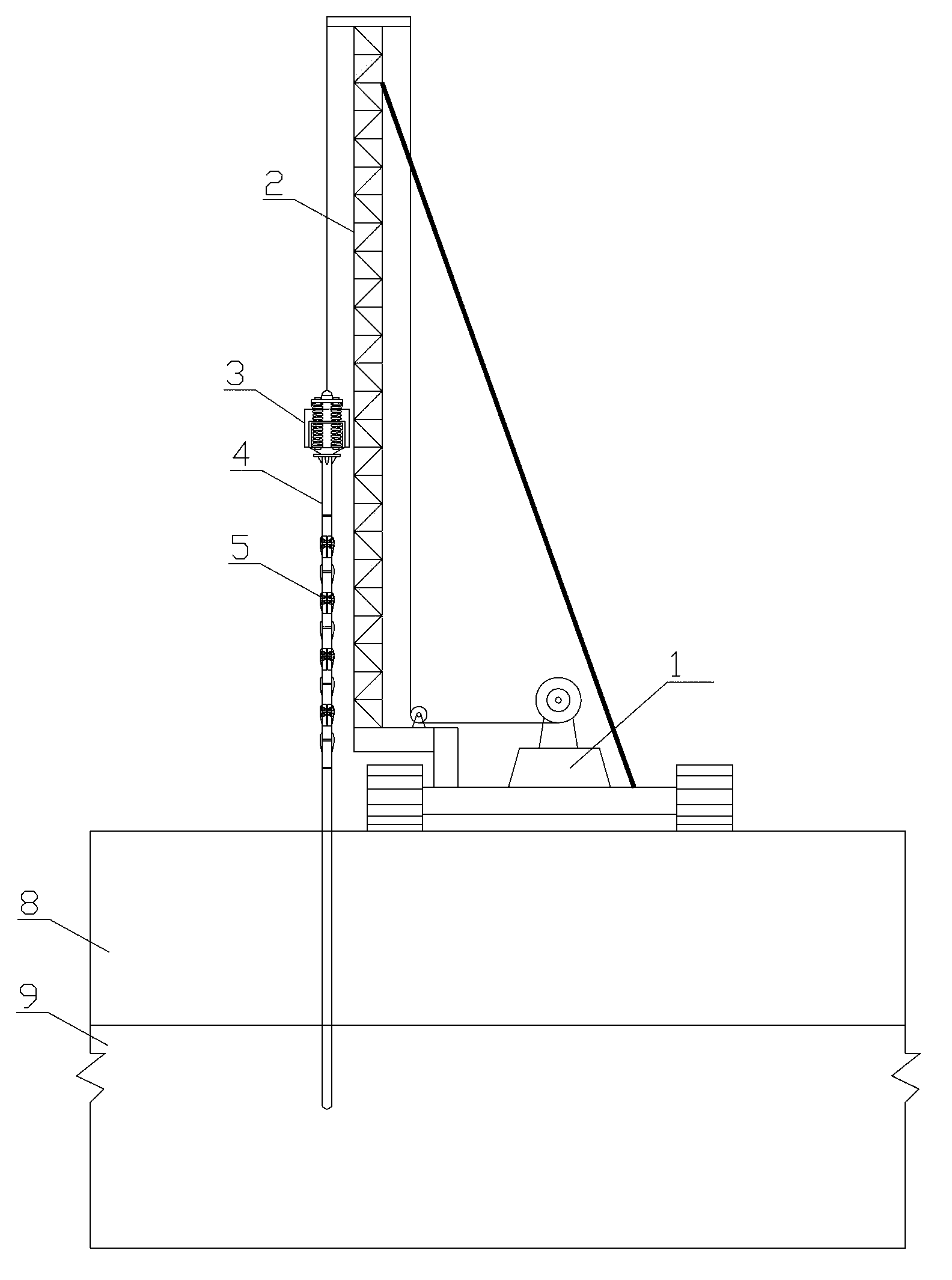 Plate plug method capable of realizing vibratory compaction