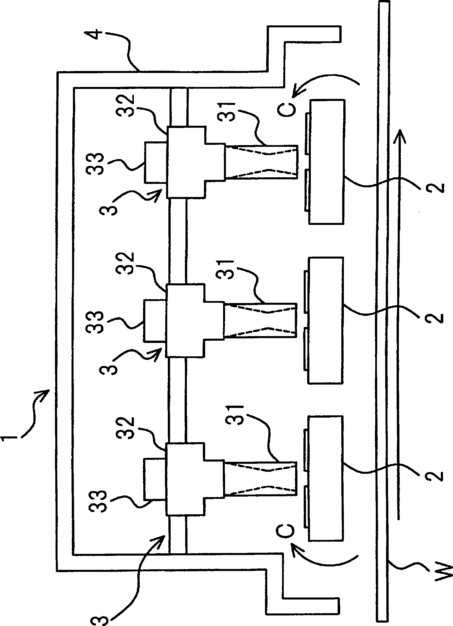 Excimer lamp apparatus