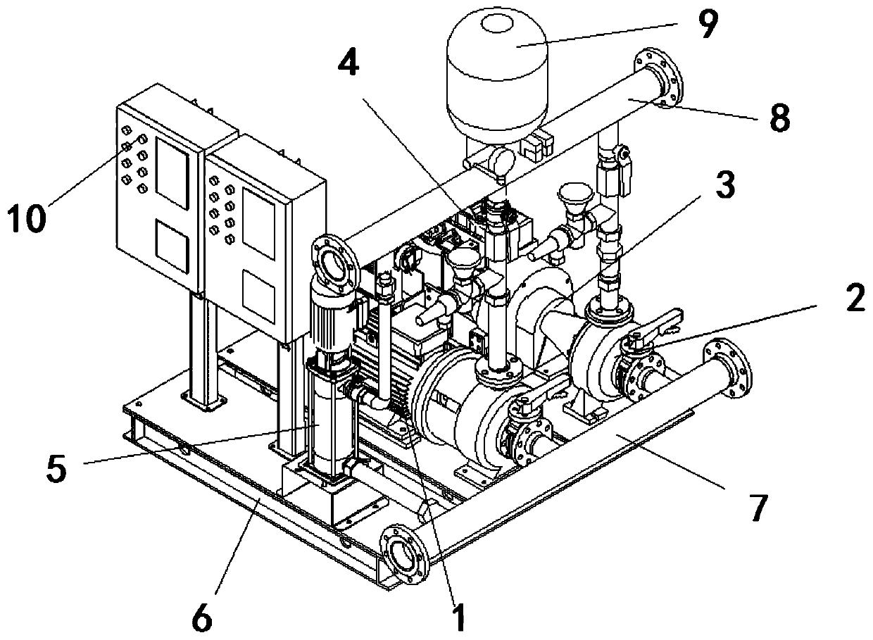 Energy-saving and environment-friendly fire-fighting equipment for urban buildings and its working method