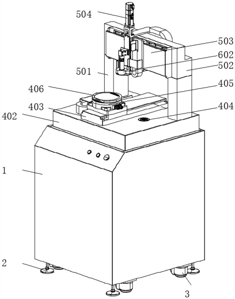 Wafer performance test sample application all-in-one machine