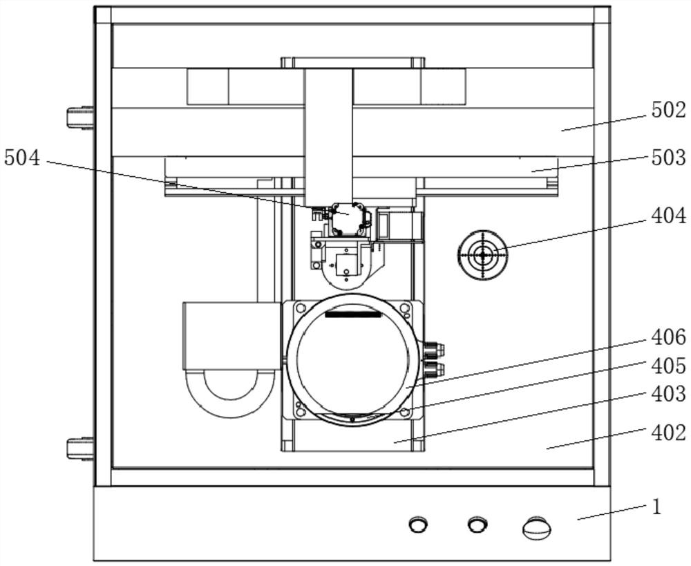 Wafer performance test sample application all-in-one machine