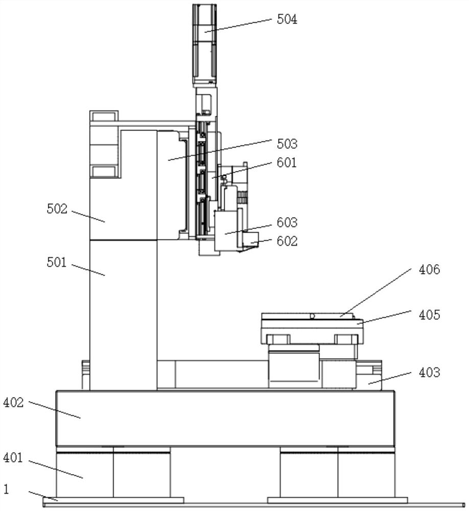 Wafer performance test sample application all-in-one machine