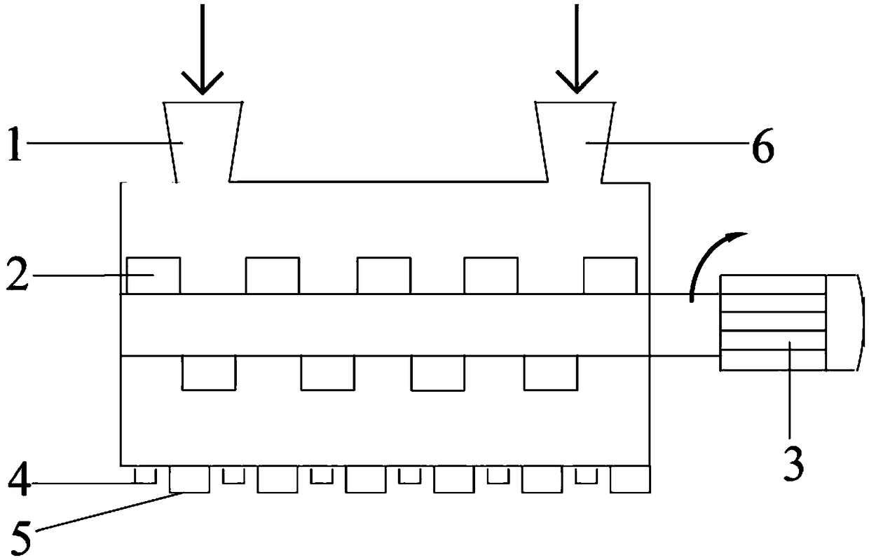 Engineering bamboo nail manufacturing method and engineering bamboo nail processing equipment