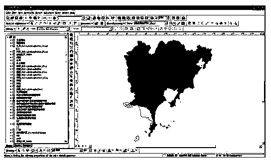 Method for compositely evaluating ecological suitability of urban multifunctional land based on GIS (Geographic Information System)