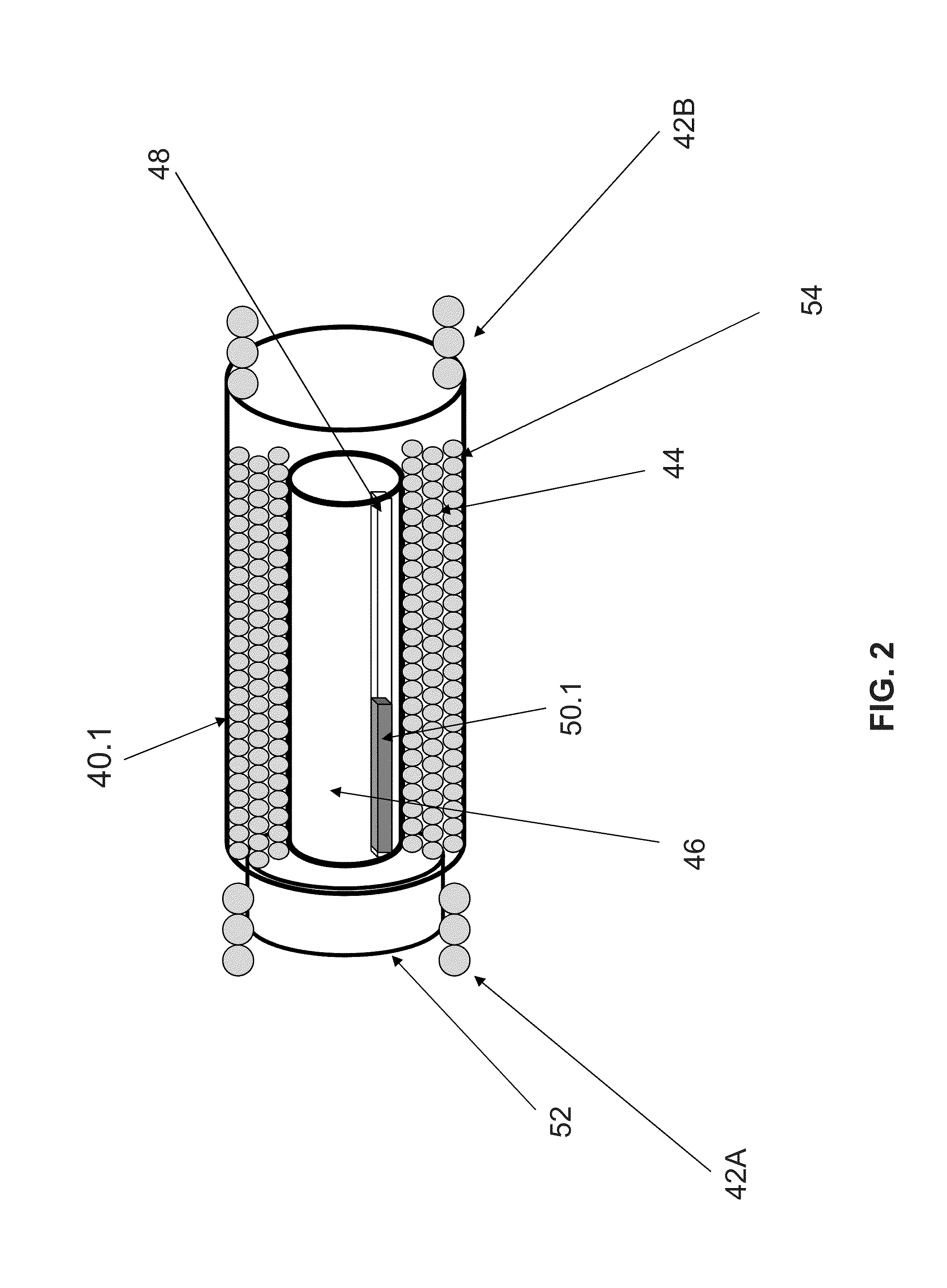 Implantable device with electrical filter