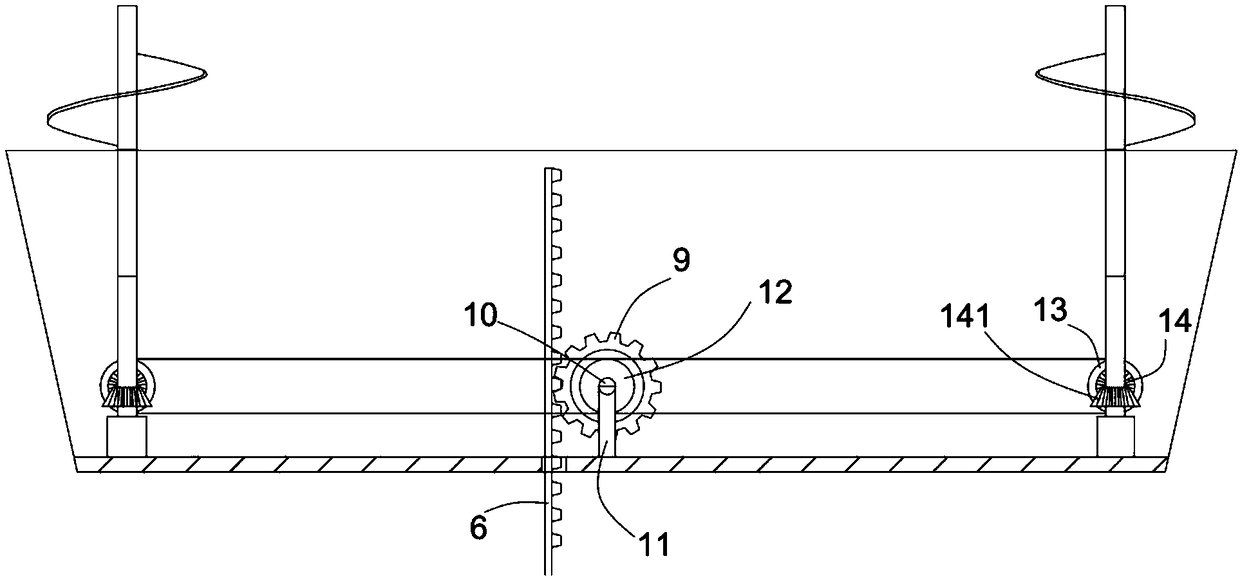 Vehicle-mounted flowerpot with automatic ripping function