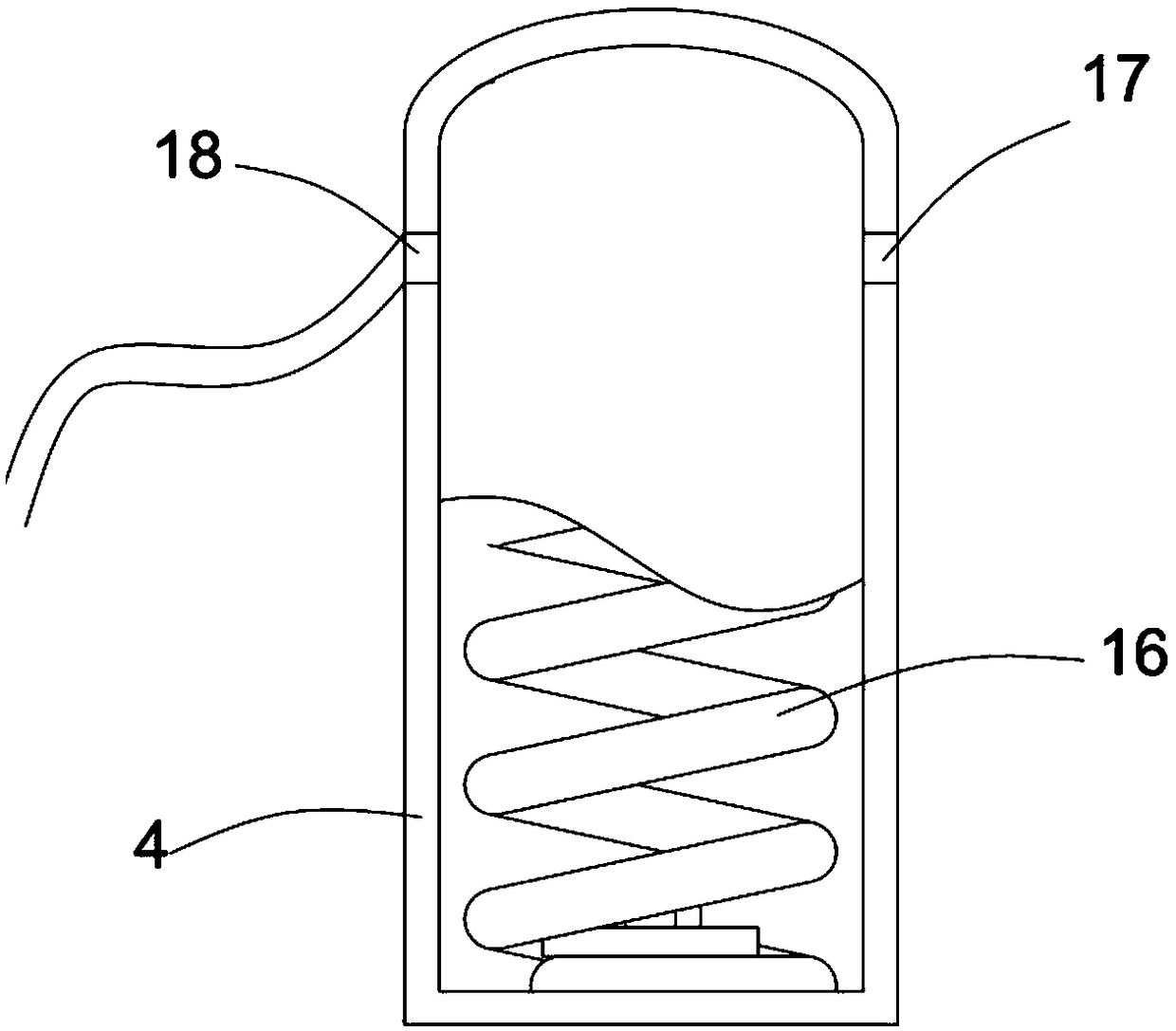 Vehicle-mounted flowerpot with automatic ripping function