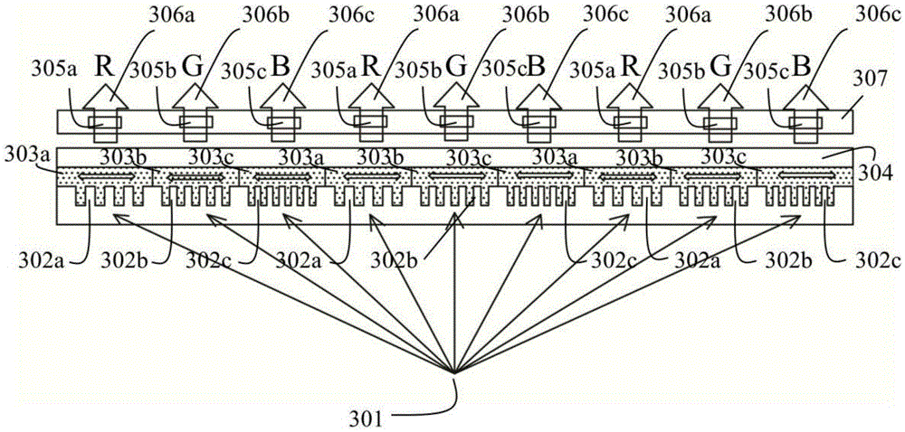 Laser display device and manufacturing method thereof