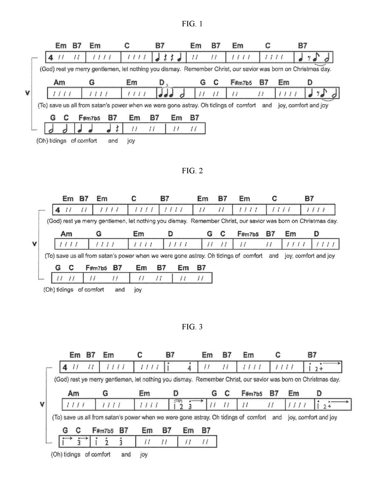 Music notation and charting method