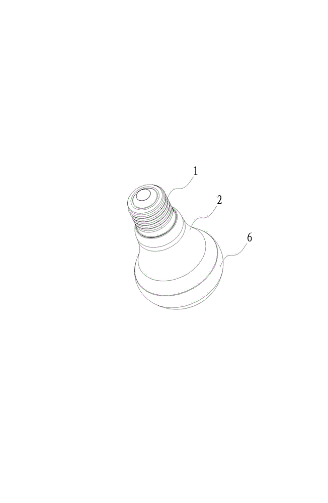 LED (Light-emitting Diode) bulb light