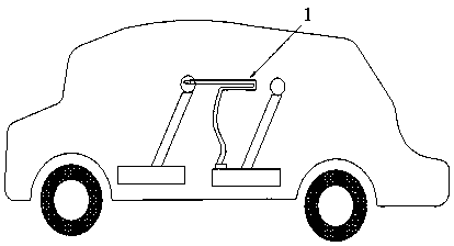 A method for testing the sound insulation ability of vehicle body to engine noise