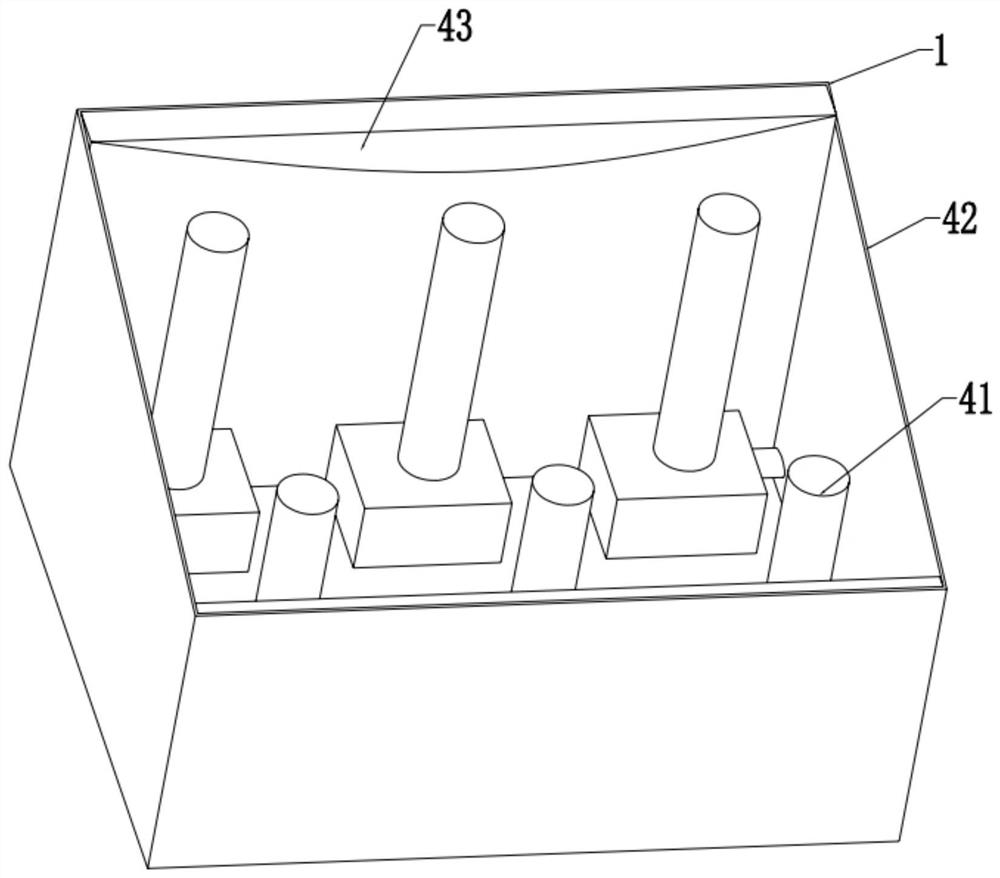 Fastening alternating type massager for preventing deep venous thrombosis of lower limbs