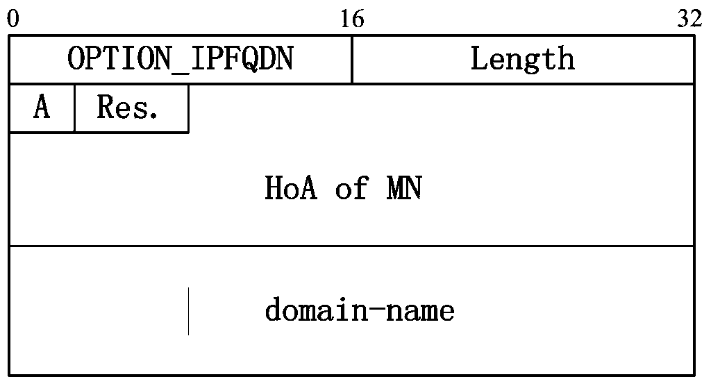 Dynamic DNS (domain name system) updating method of PMIPv6 (proxy mobile IPv6)