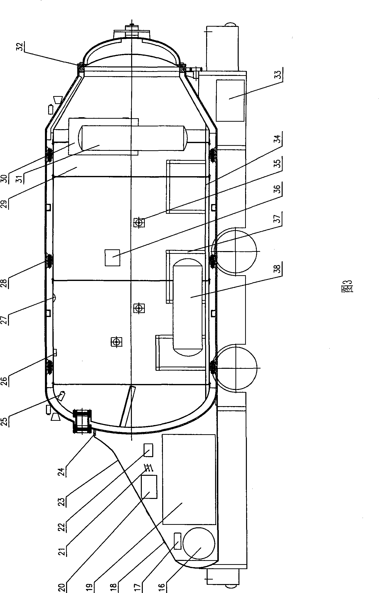 Mining mobile downhole rescuing reconnaissance base station