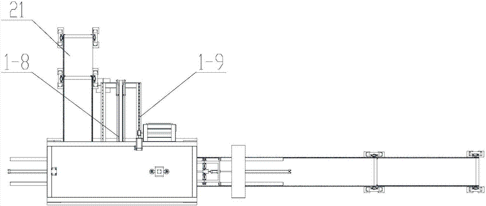 Green sand box molding machine