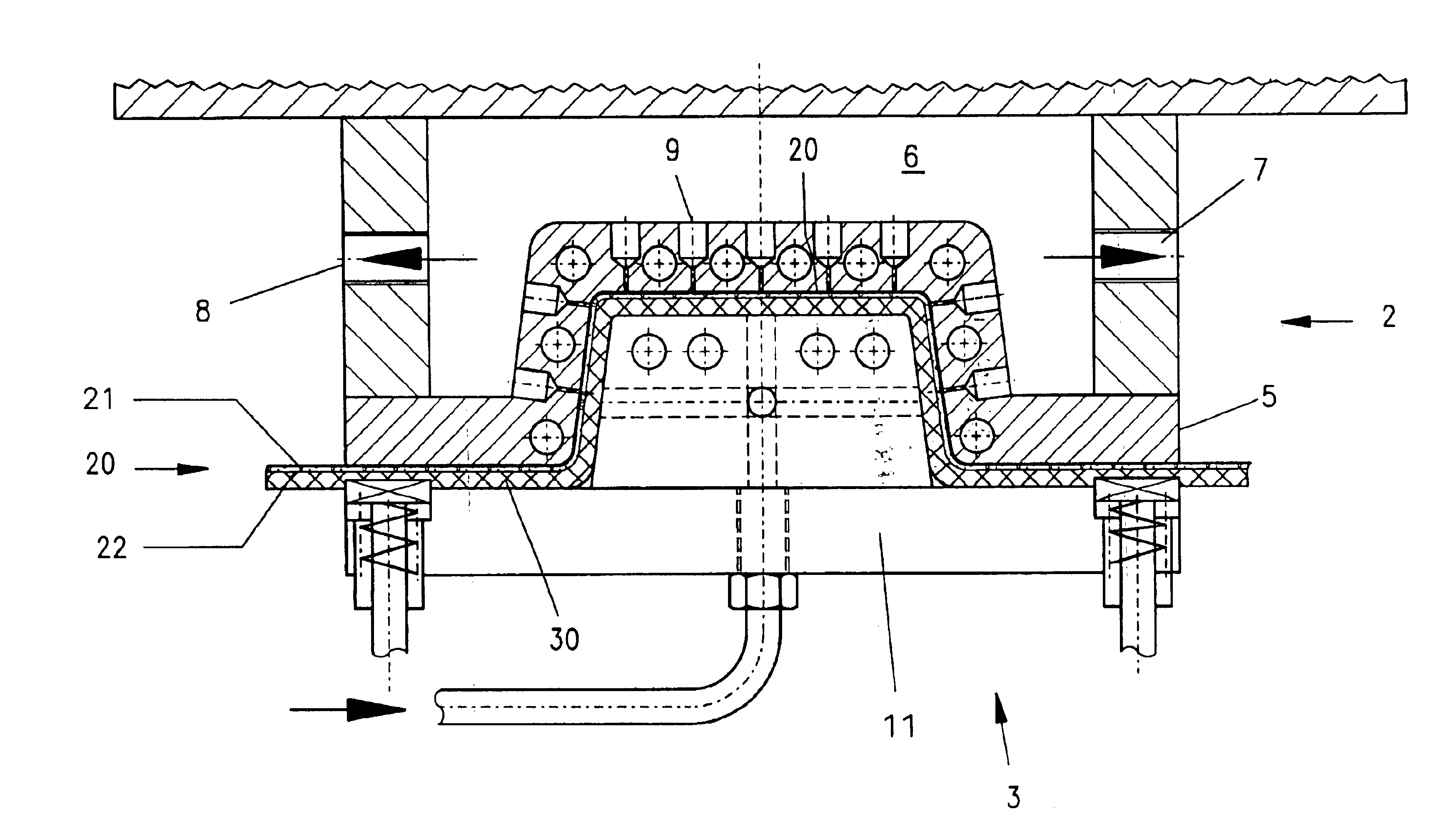 Method and apparatus for molding components with molded-in surface texture