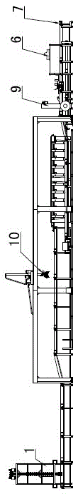 Automatic packaging line and packaging process