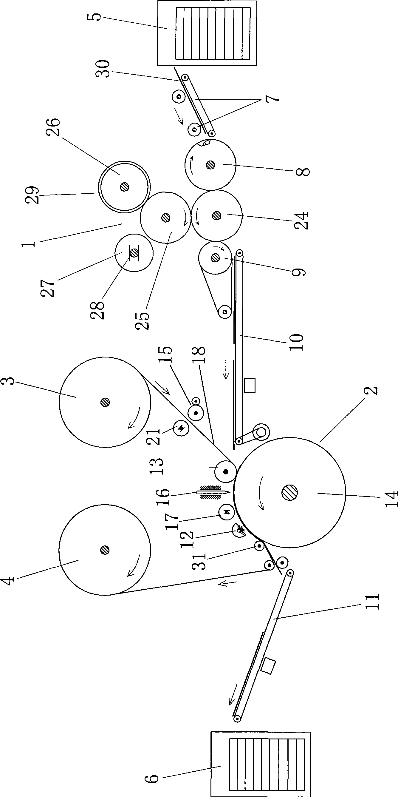 Multipurpose plant for surface treatment of printing material