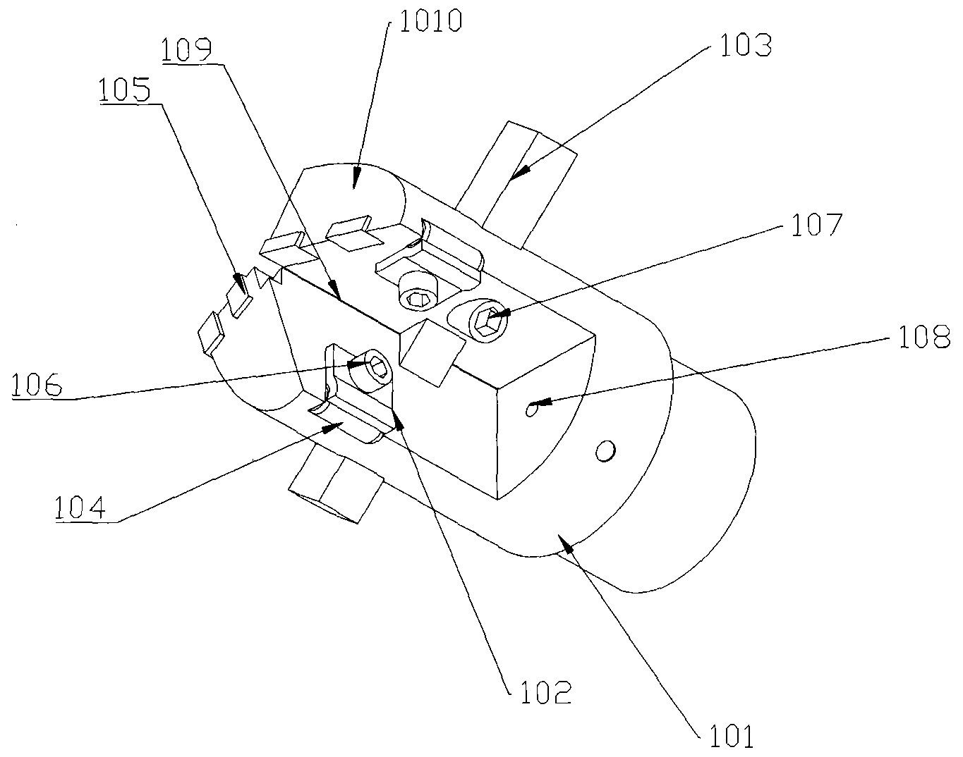 Drill bit for deep and large hole drilling