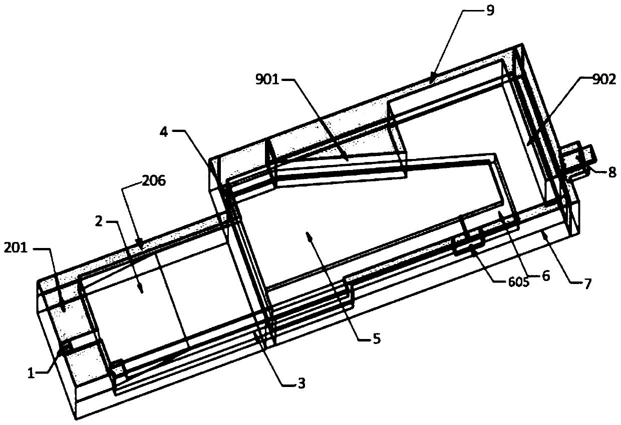 Wide-energy-spectrum-range charged particle spectrograph