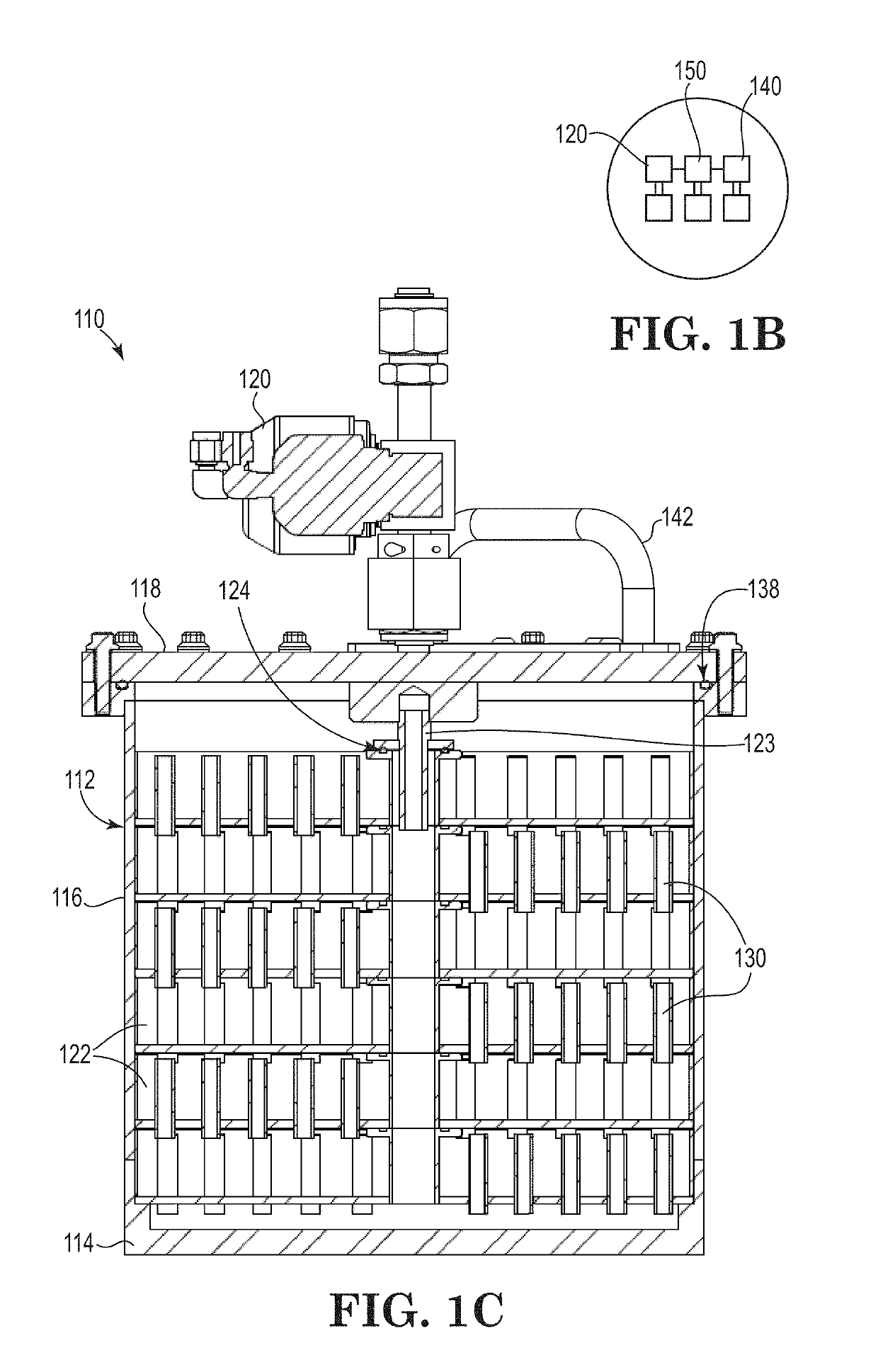 Heat transfer to ampoule trays