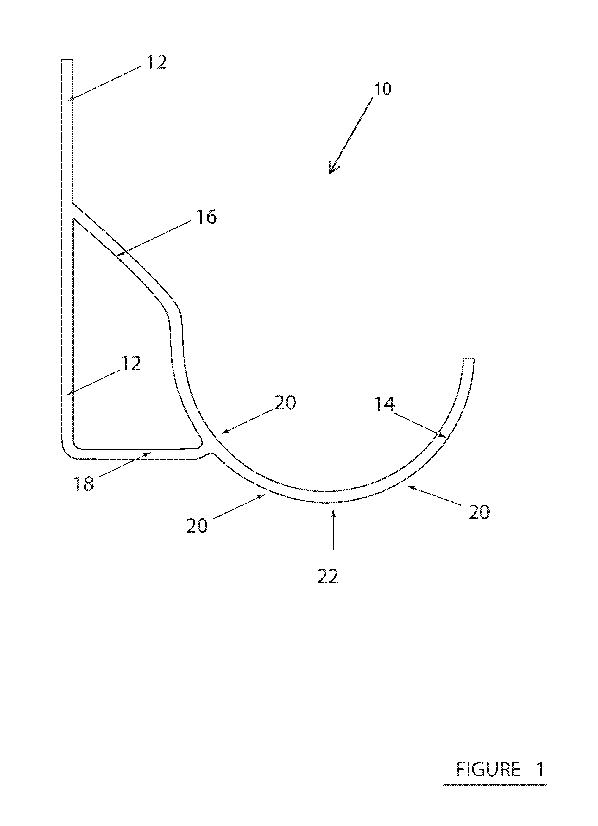 Bracket for mounting a pipe away from a vertical wall