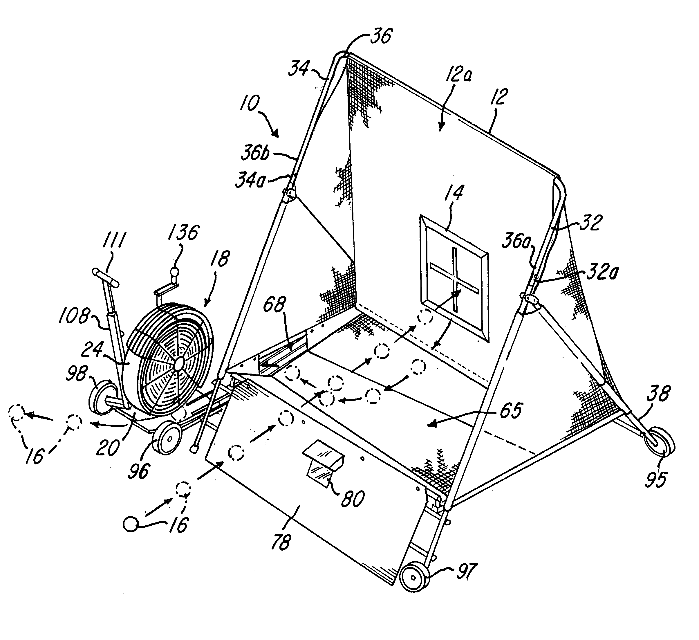 Baseball training system and method