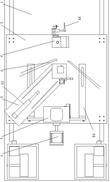 An automatic welding device for shelf beams and hanging pieces and application method thereof