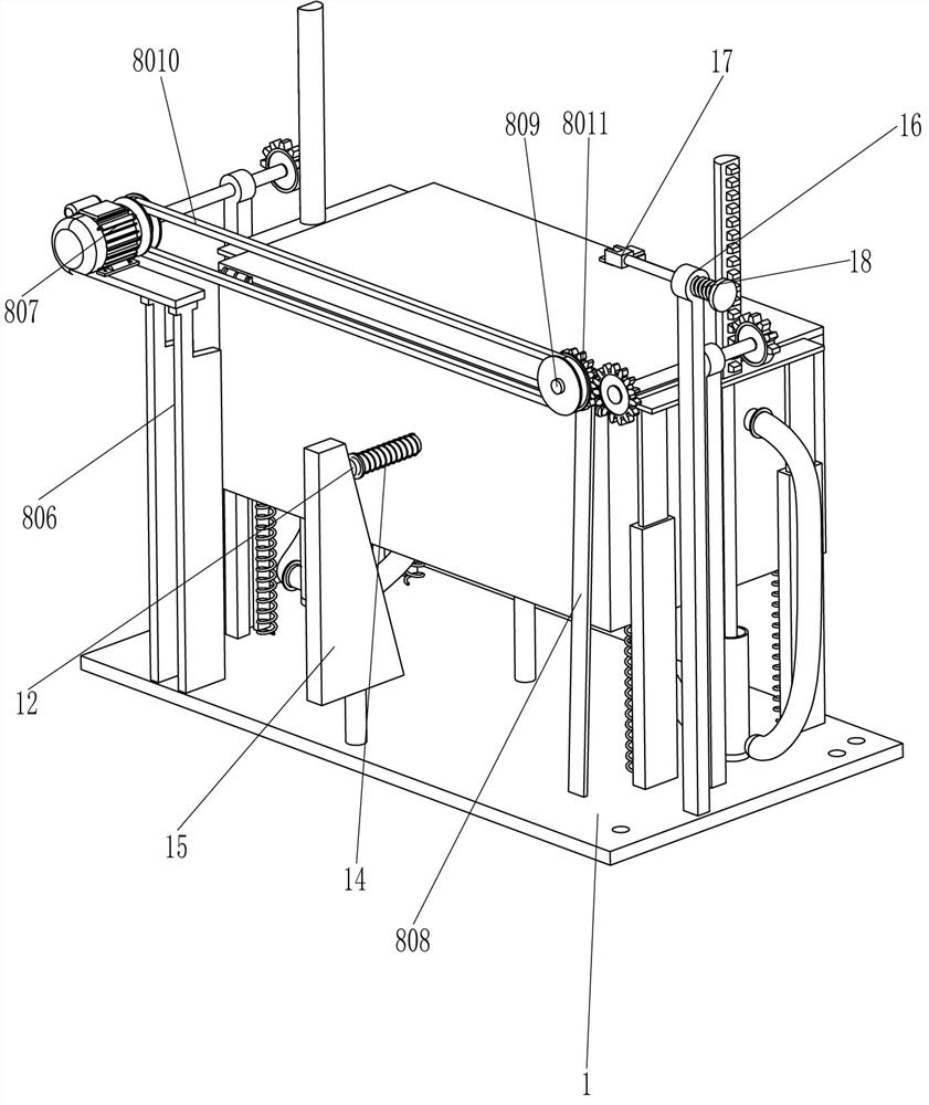 A device for rapid volatilization of ethylene oxide on the surface of medical masks