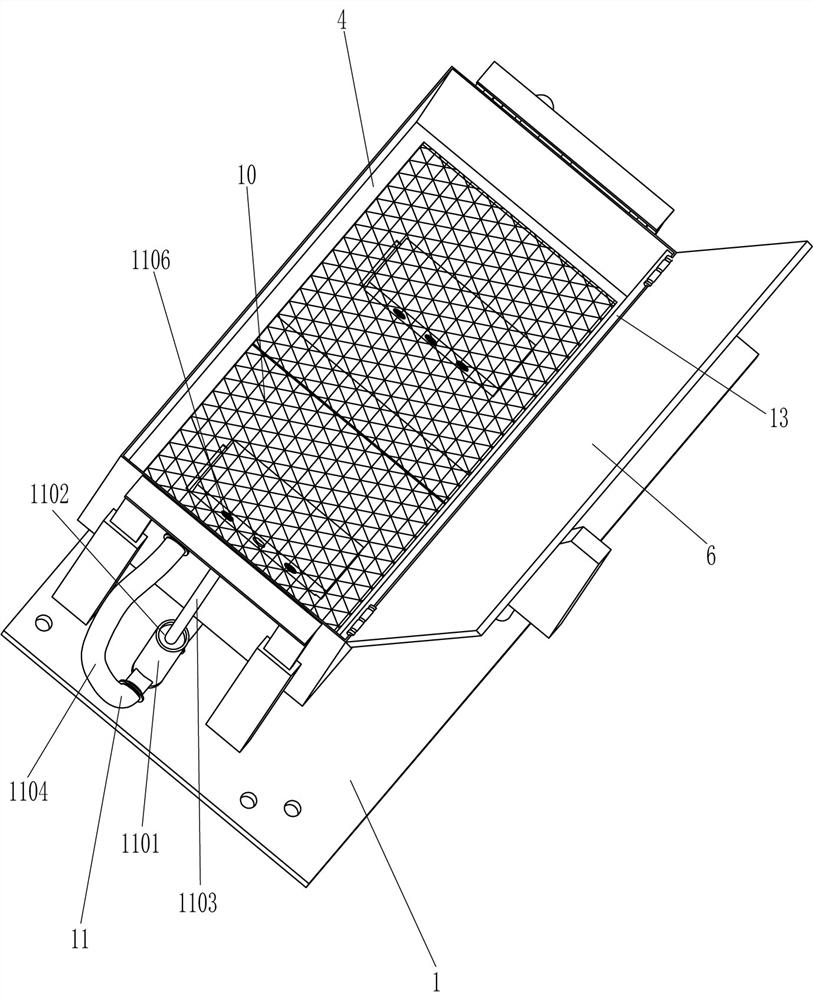 A device for rapid volatilization of ethylene oxide on the surface of medical masks