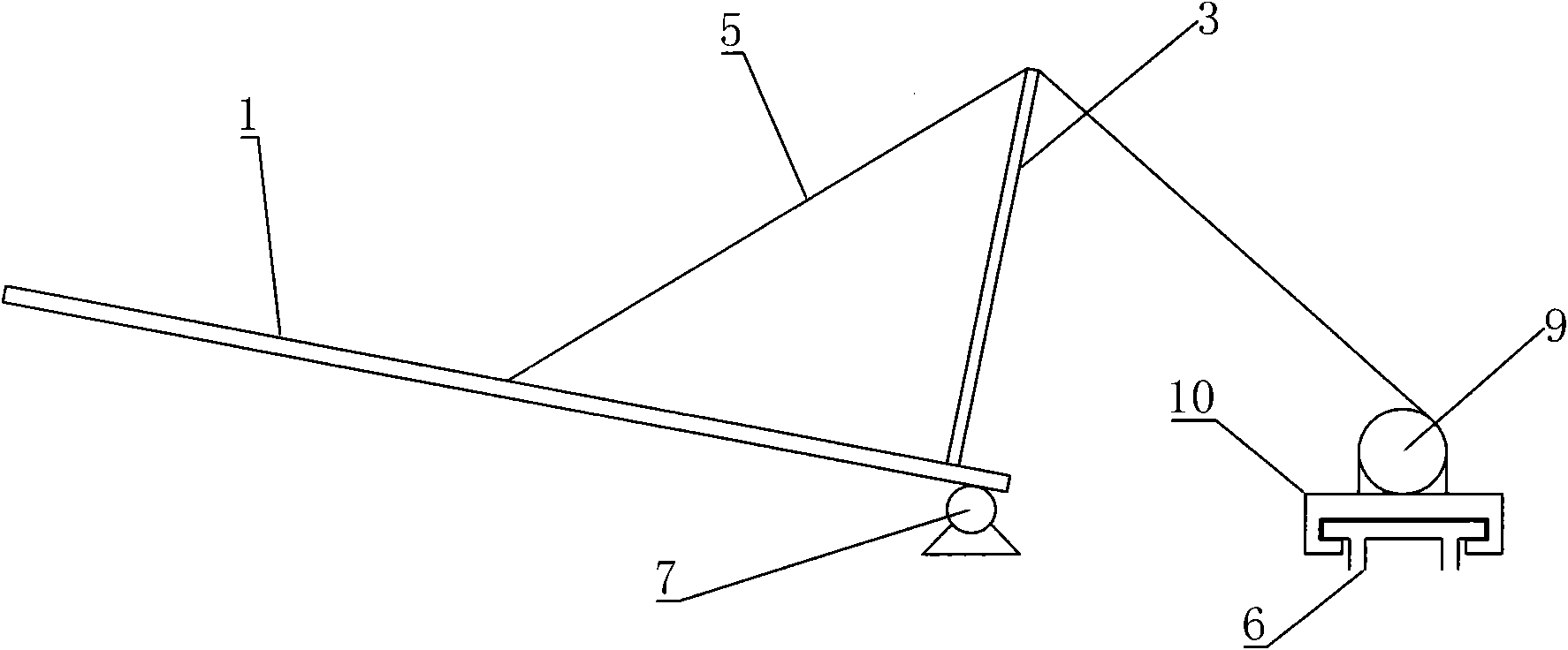 Bridge rotation device and bridge rotation construction method