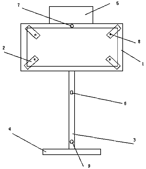 Multifunctional embroidery display stand