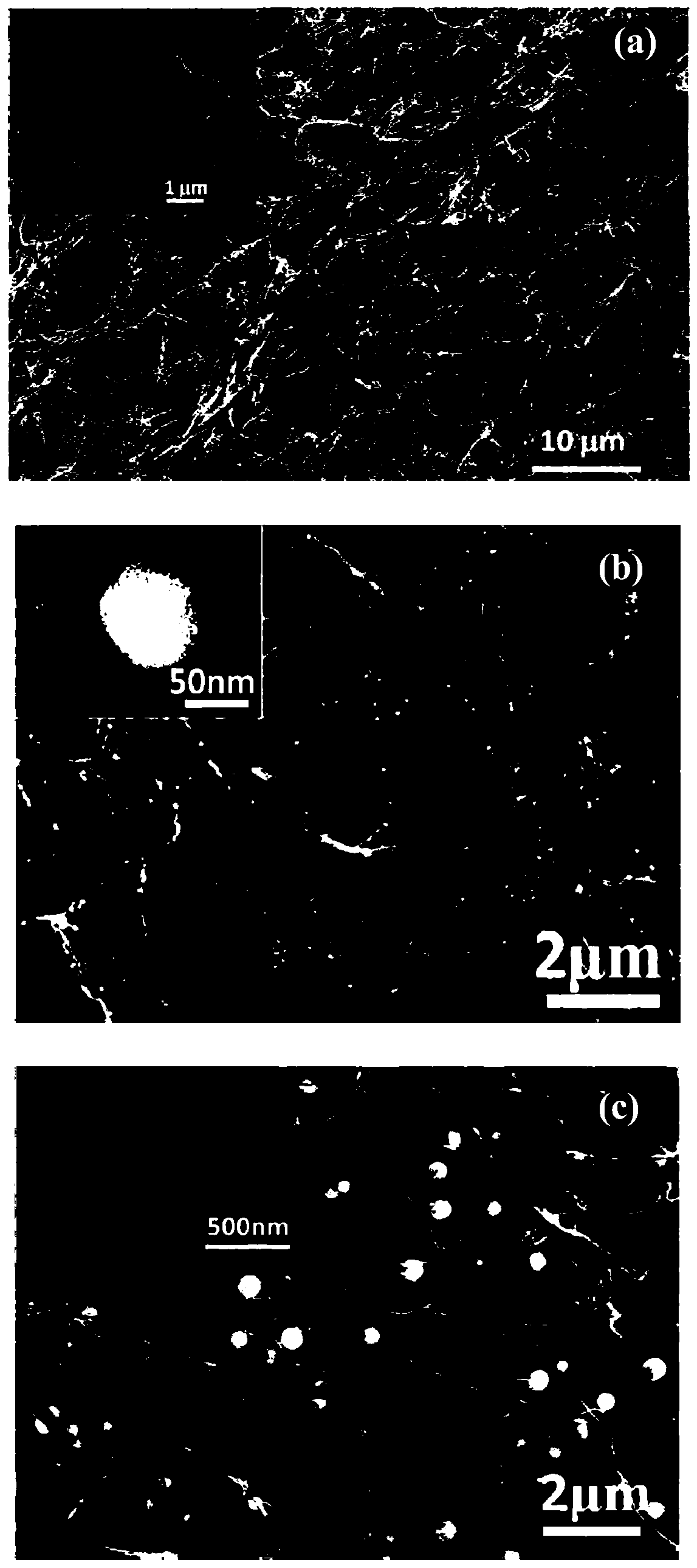 A kind of bead structure nano zero-valent iron/cellulose composite material and its application