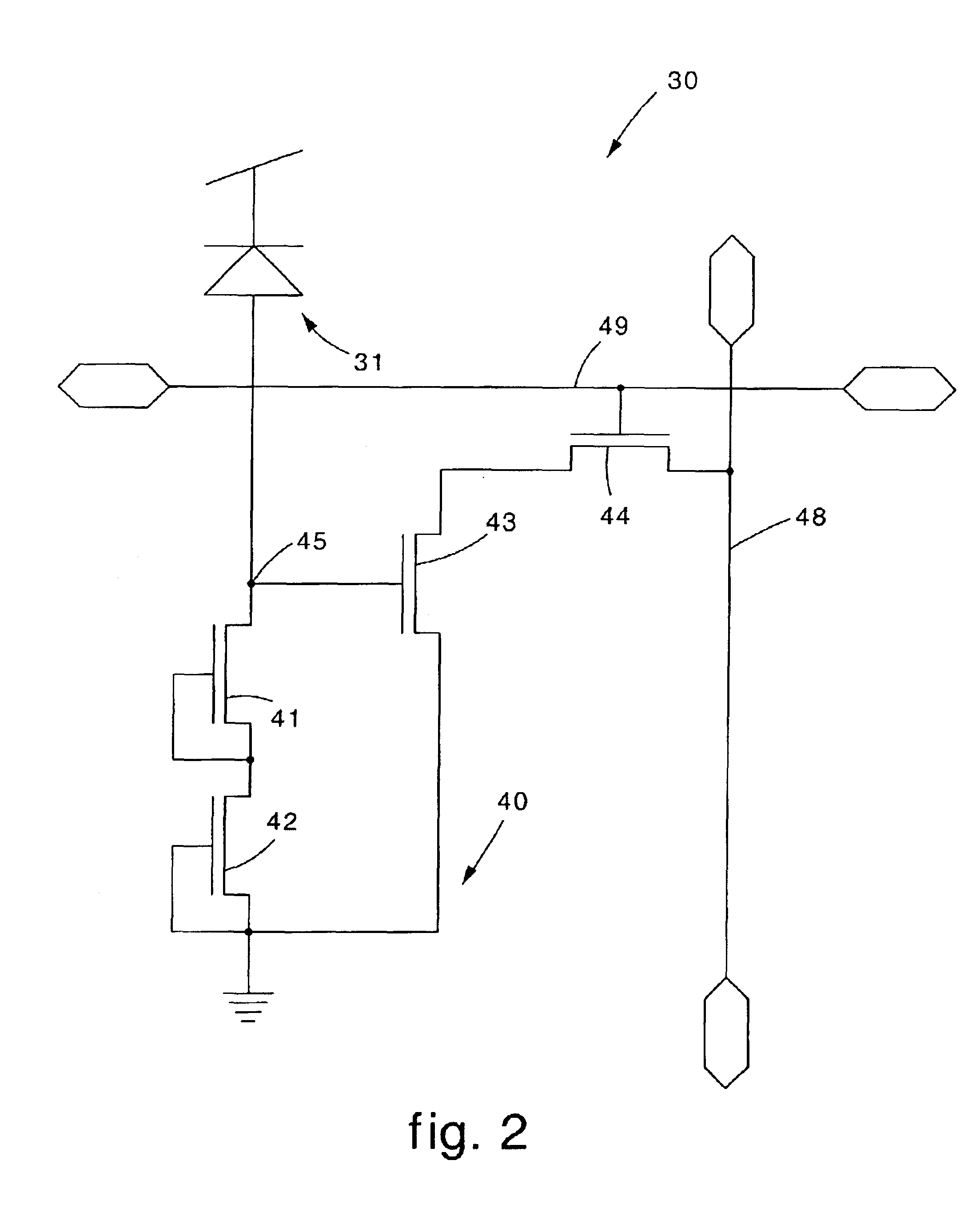 Photo-sensitive element for electro-optical sensors