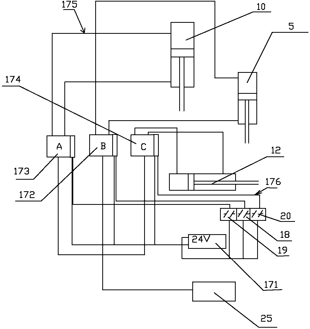 Automatic stone removing, slicing and classifying integrated machine for hawthorns