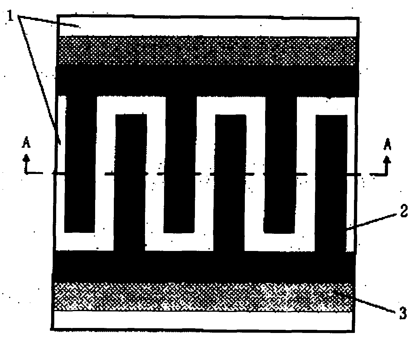 Three-dimensional miniature super capacitor electrode manufactured from nano porous composite material and manufacturing method thereof