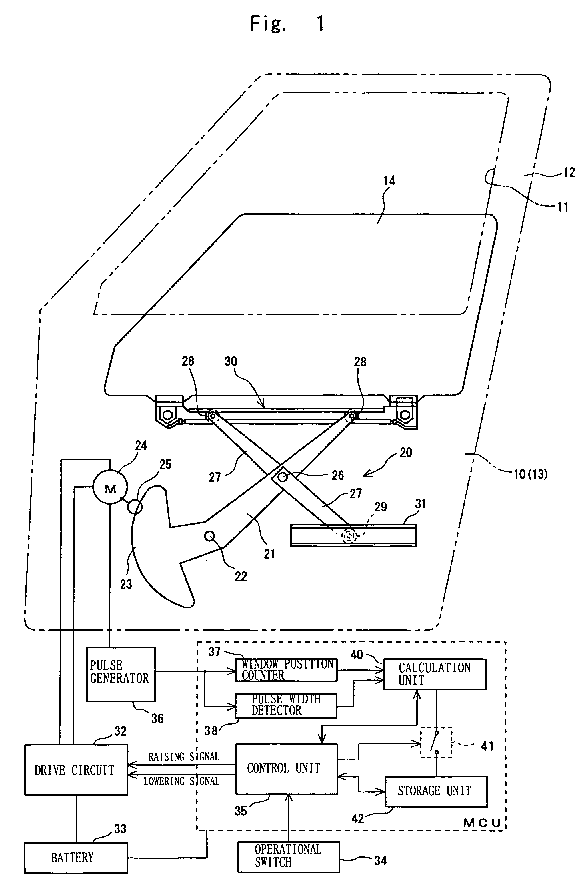 Safety Device for Power Window