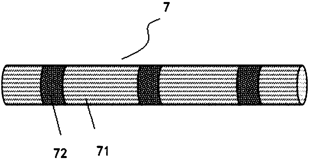 Heating incombustible tobacco product containing tobacco particles and preparation method