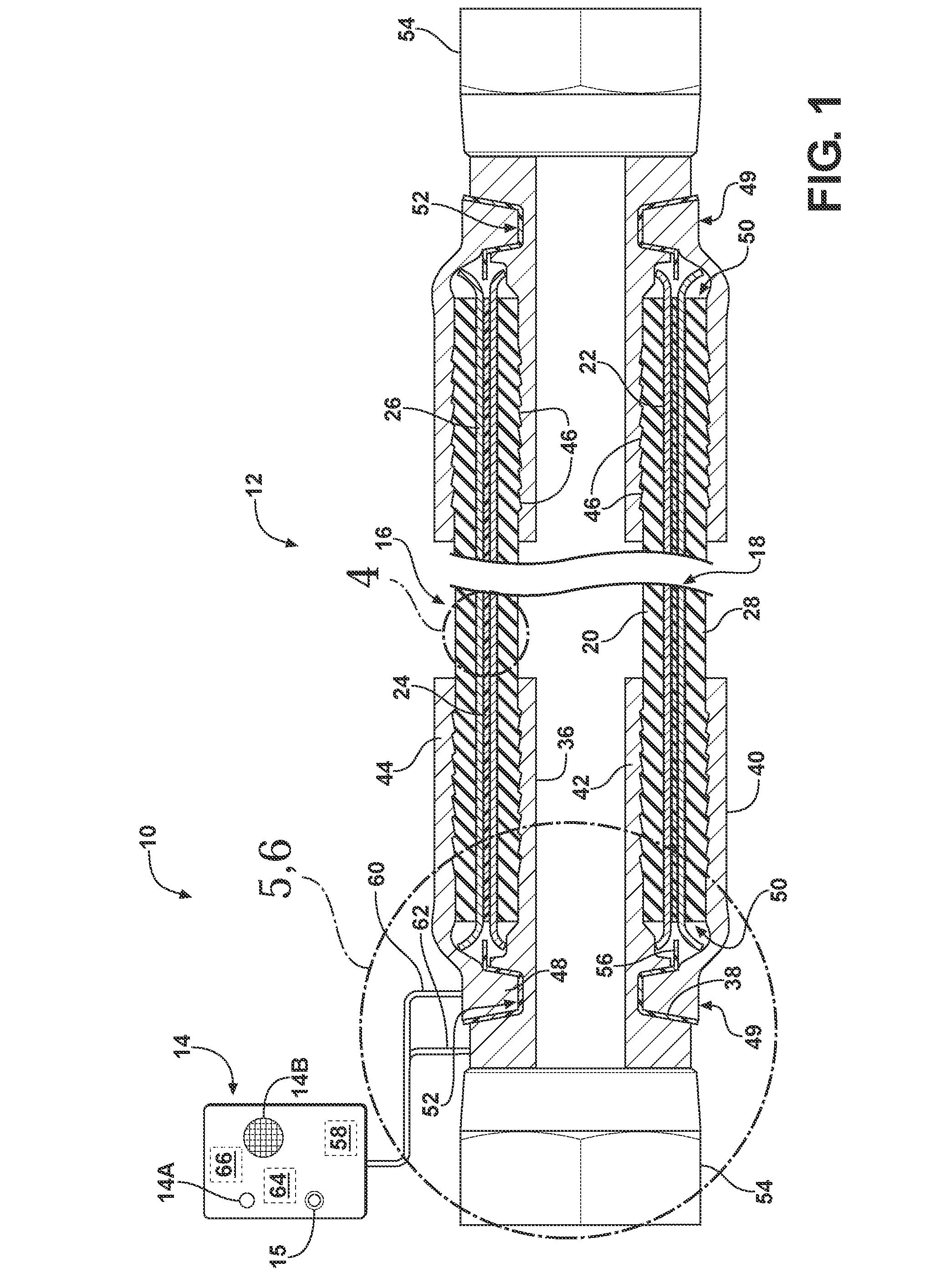 Hose with fault detection capability