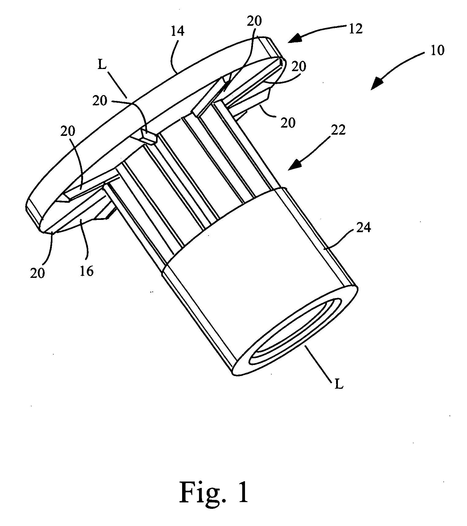 Spin resistant threaded insert