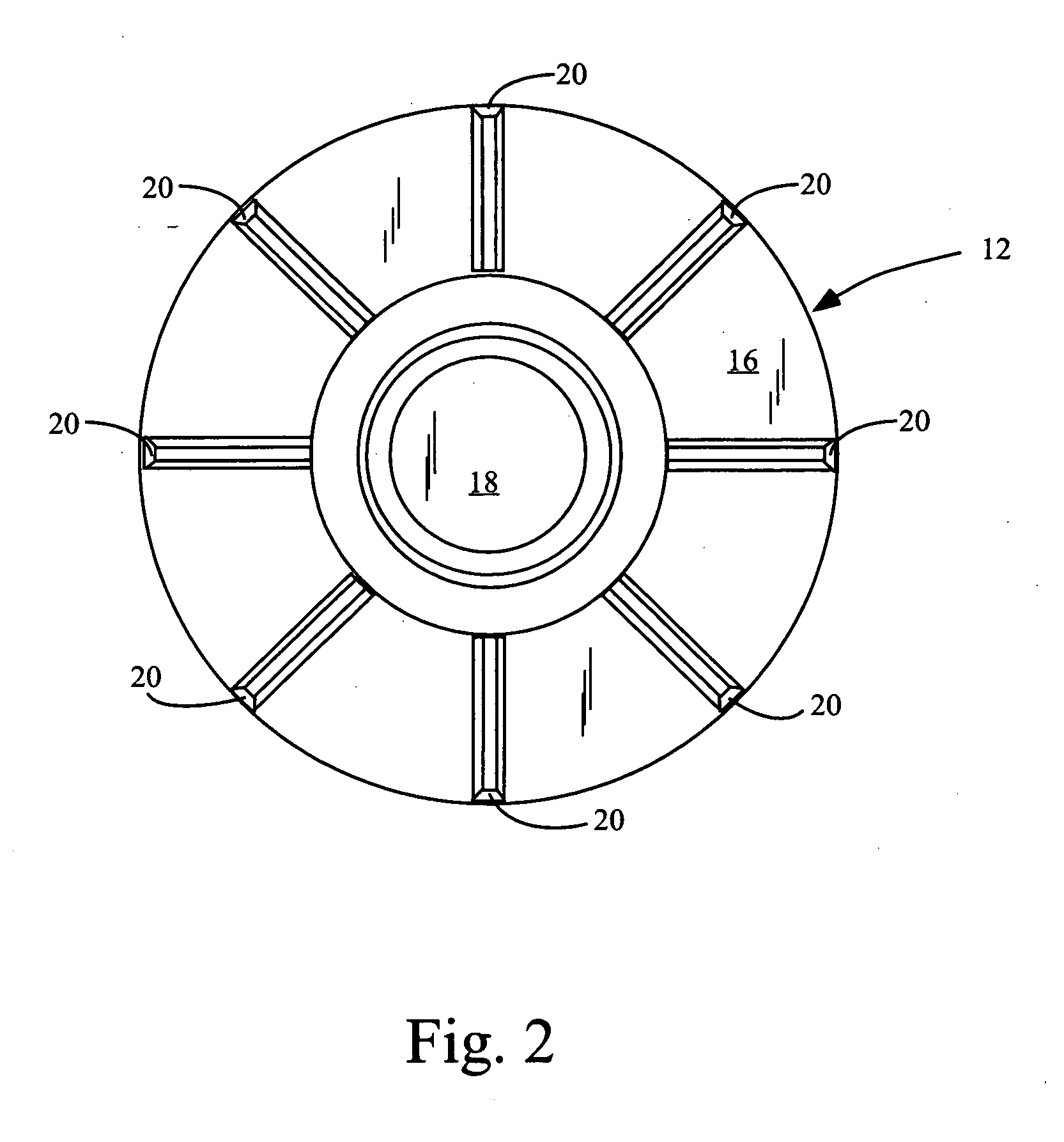 Spin resistant threaded insert